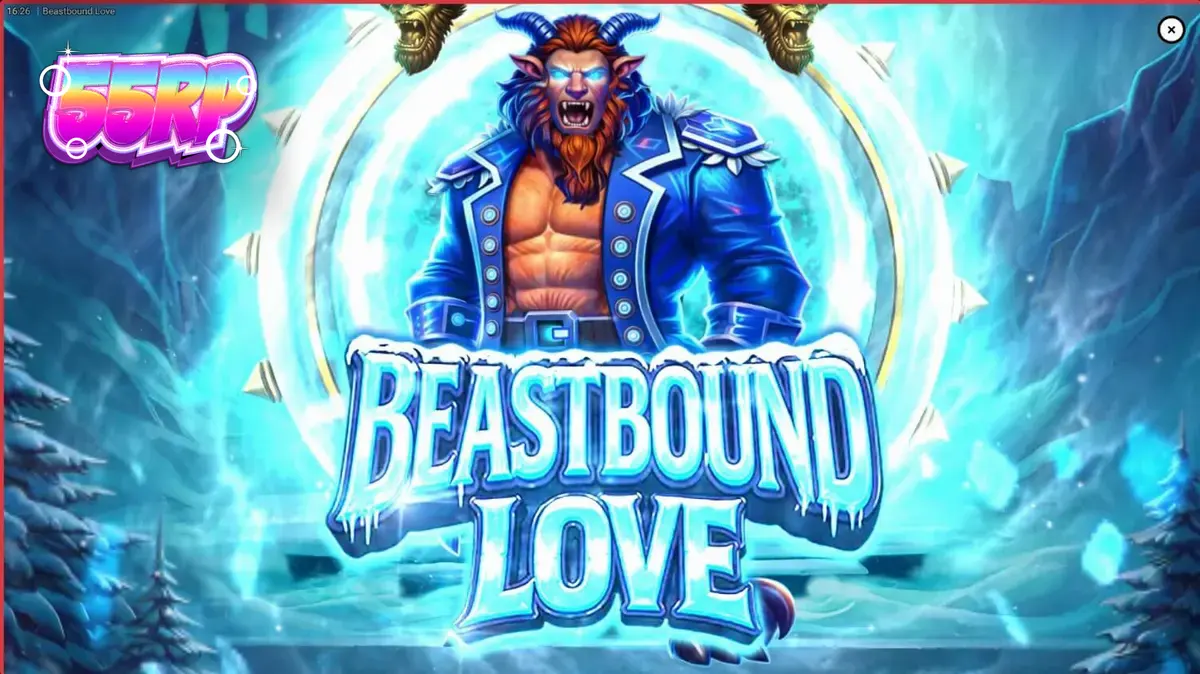 Tampilan visual slot Beastbound Love dengan tema fantasi gotik